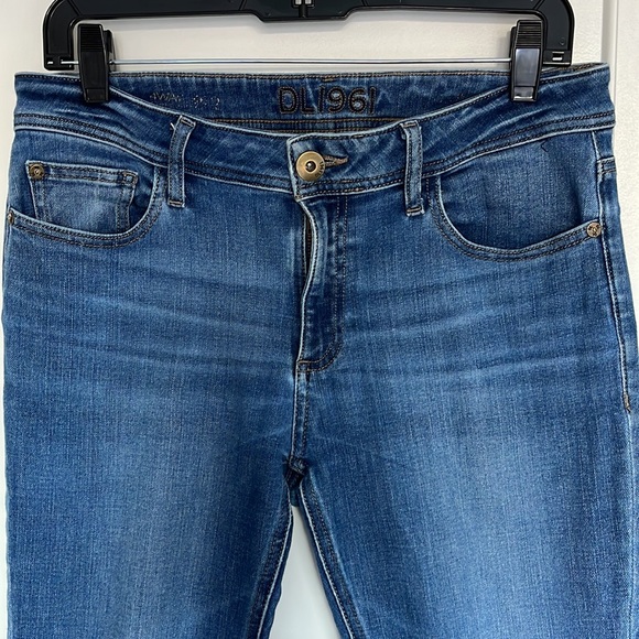 DL 1961 Florence Instasculpt mid rise skills jean in Pacific size 29 - Picture 6 of 10